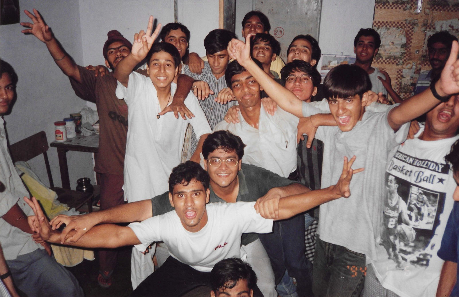 Hostel life, August 1998