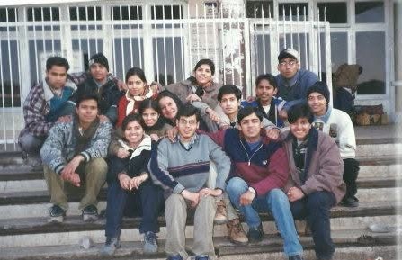 On campus