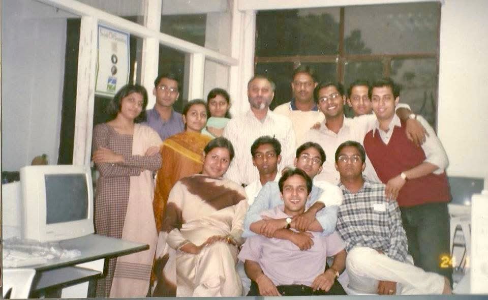 In the computer lab